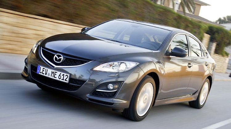 Der Mazda6 und die Gelbe Sackspinne: eine verhängnisvolle Affäre.