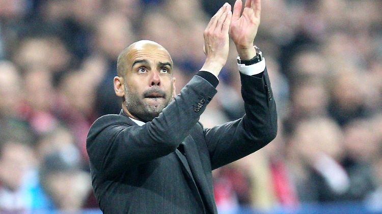 "I am sorry, aber ich bin sehr glücklich heute": Josep Guardiola.