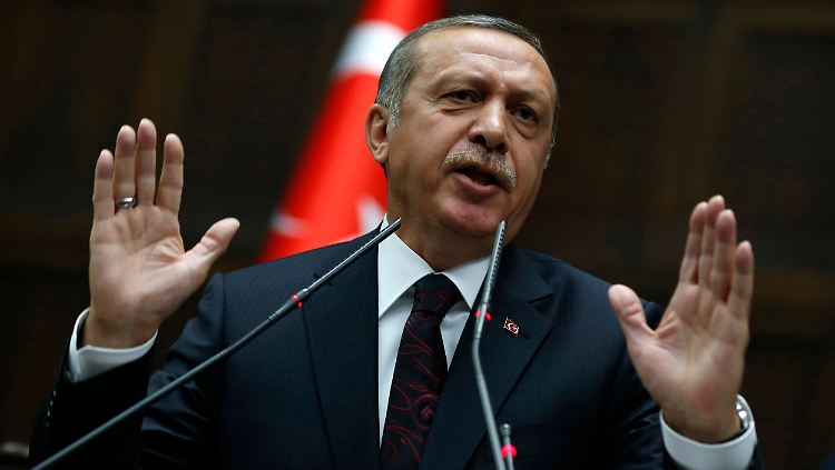 Regierungschef Tayyip Erdogan steht im Mittelpunkt der Proteste - die belasten zunehmen auch die Wirtschaft.