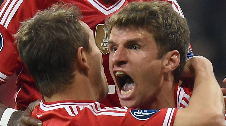 "The Eye of the Tiger": Thomas Müller.