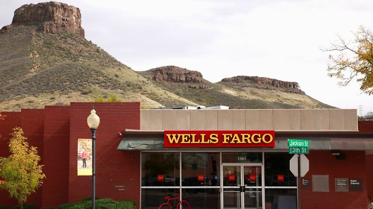 Fest verankert in der populären Geschichte der USA: Wells Fargo, hier eine Niederlassung in Colorado.