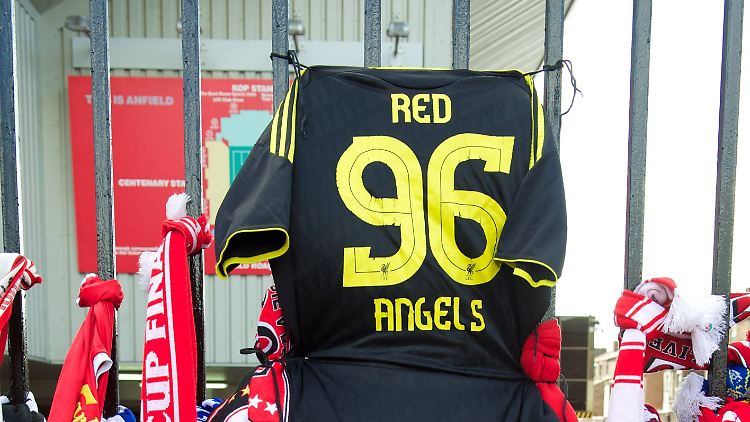 Das Gedenken an Hillsborough ist allgegenwärtig an der Anfield Road.