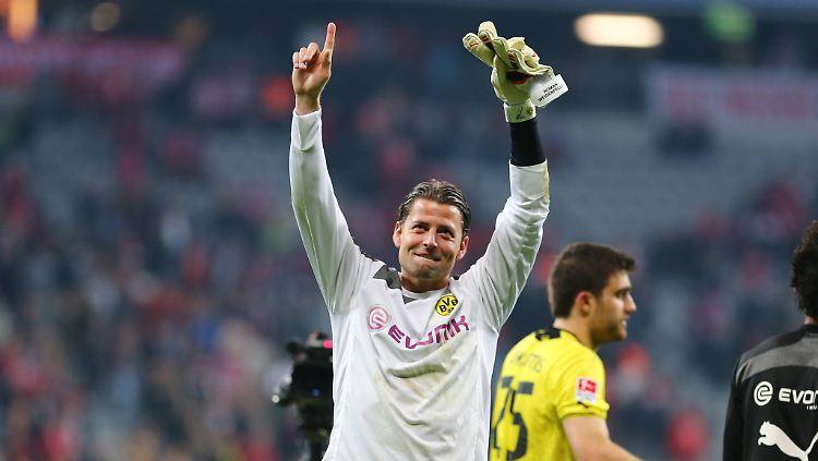 Feiern konnten am Samstag nur die Dortmunder, hier Torwart Roman Weidenfeller.
