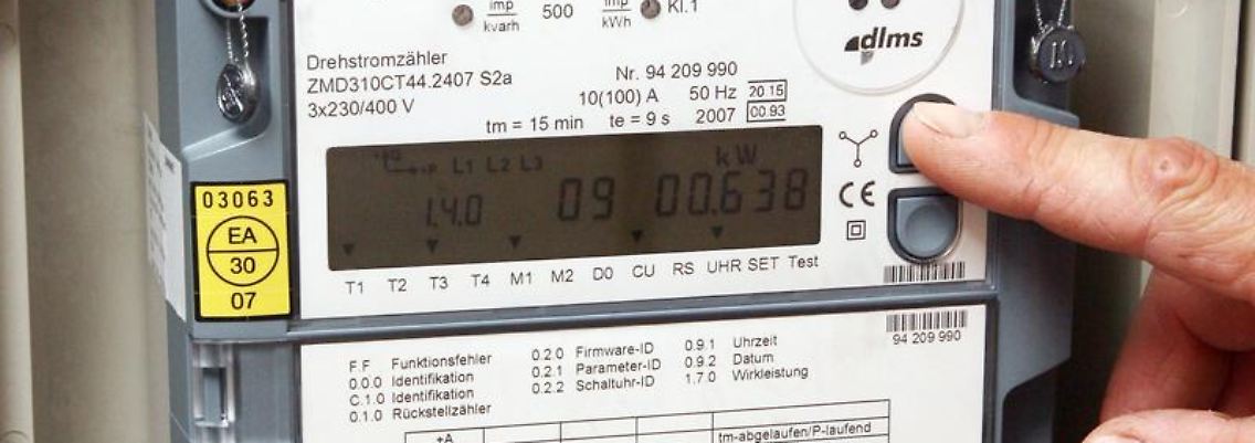 Seit Januar müssen "intelligente Stromzähler" bei Neubauten und Vollrenovierungen eingebaut werden.