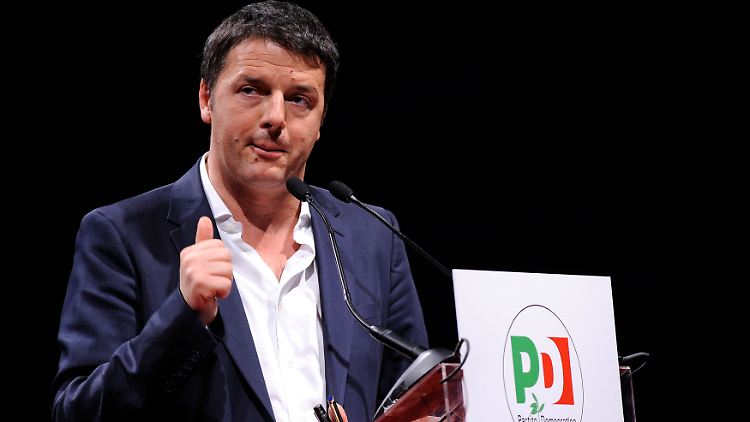 Matteo Renzi lässt seinen Worten Taten folgen.