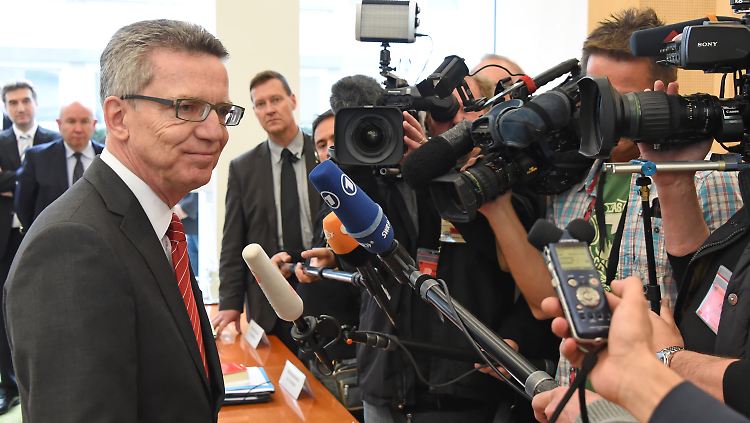 Thomas de Maizière: Geheimes soll geheim bleiben.