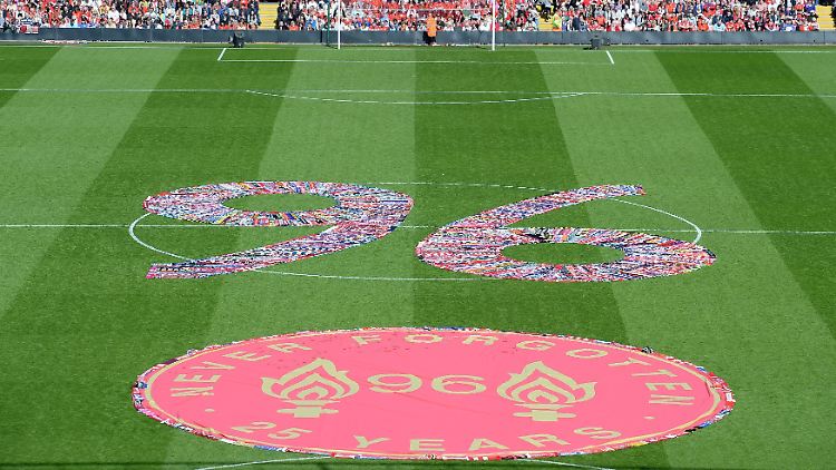 96 Menschen verloren am 15. April 1989 im Hillsborough-Stadion ihr Leben.