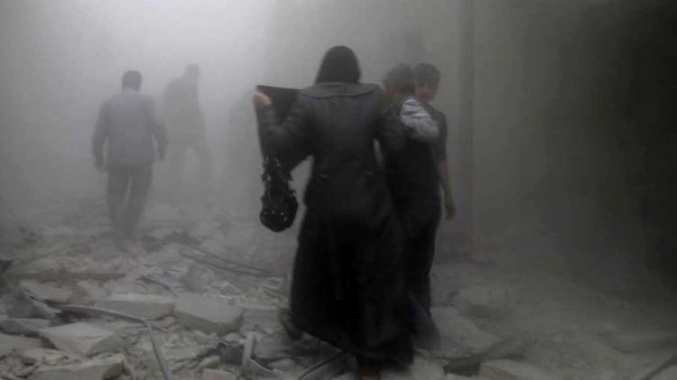 Eine Aufnahme aus Aleppo. Sie stammt nicht von "Cäsar", dessen Fotos der Öffentlichkeit zunächst verborgen bleiben.