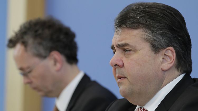 So viel Exportstärke war nie: Deutschlands Wirtschaftsminister Sigmar Gabriel.
