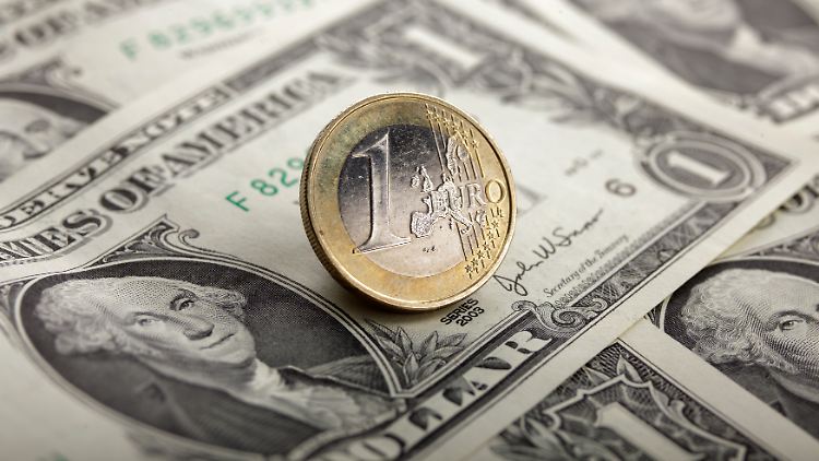 Ukraine-Krise belastet den Euro bisher kaum. Er kann zum Dollar zulegen.