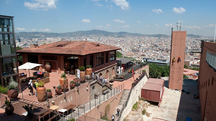 Blick auf Barcelona.