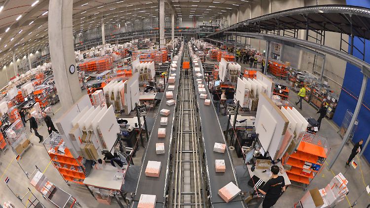 "Schrei vor Glück": Das Zalando-Logistikzentrum in Erfurt (Archivbild).