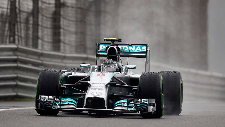 Nico Rosberg legte im Qualifying gleich mehrere Fahrfehler hin.