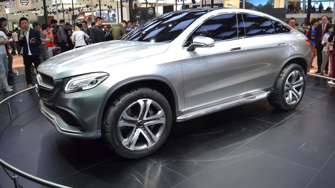 Coupé oder SUV? Beides! Mercedes ganz doppeldeutig. 