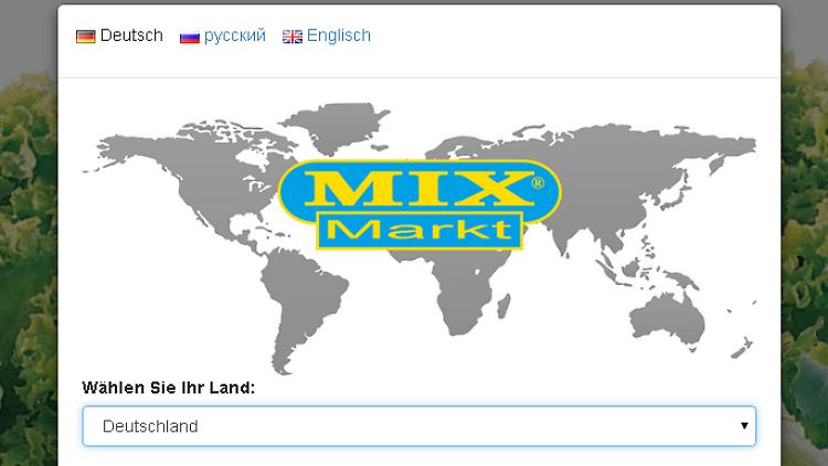 Mix-Markt ist eine internationale Ladenkette.