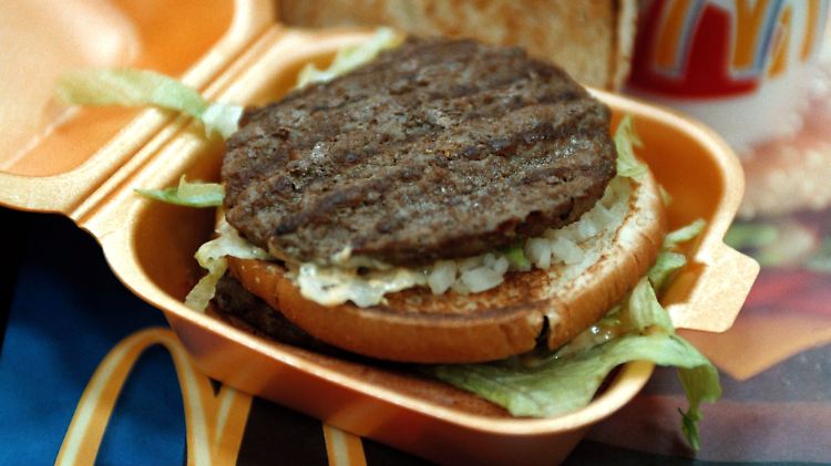 Ein Big Mac: Groß, wie der Name schon sagt.