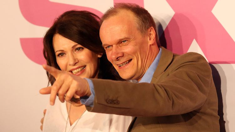 Hatten garantiert ihren Spaß beim Drehen: Iris Berben und Edgar Selge. 