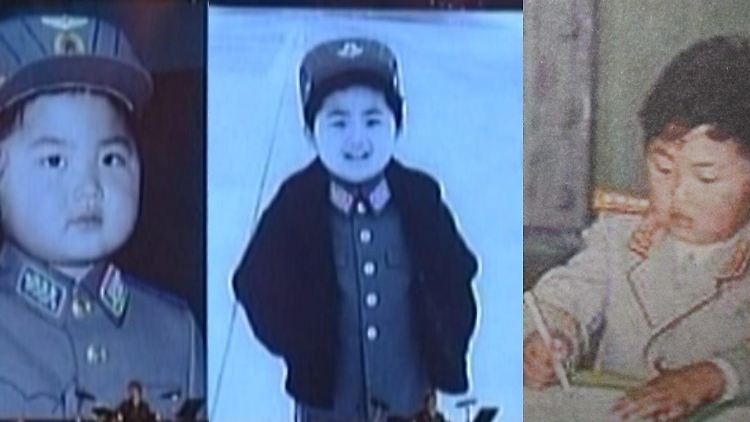 Salutierend, lässig, konzentriert: Kim Jong Uns Kinderbilder. Ob er es wirklich selbst ist, der hier in für das Regime vorbildlichen Posen dargestellt ist, lässt sich kaum überprüfen.