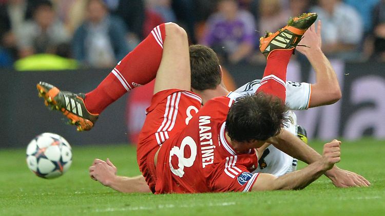 Javi Martinez in seiner besten Rolle: der des leidenschaftlichen Vorkämpfers.