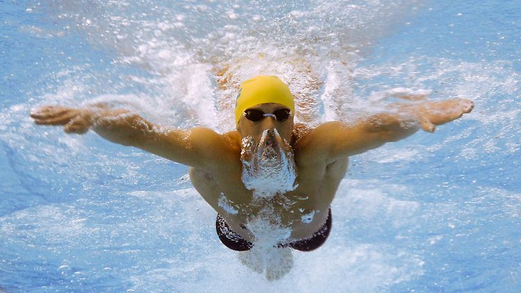 Schwimmer werden mit ernsthaften Dopingkontrollen kaum behelligt.