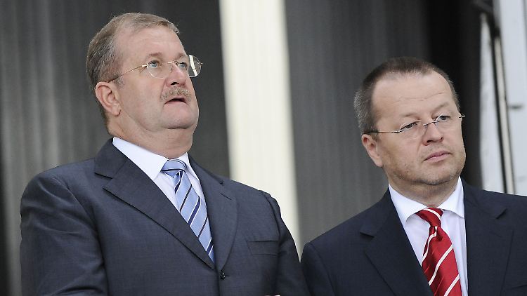 Wendelin Wiedeking und sein ehemaliger Finanzchef Holger Härter. 