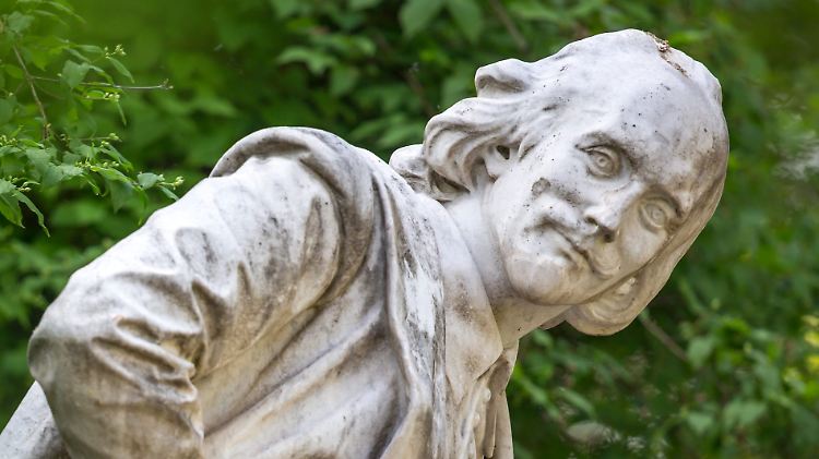 Ein Shakespeare-Denkmal im thüringischen Weimar. 1864 gründete sich hier die Deutsche Shakespeare-Gesellschaft.