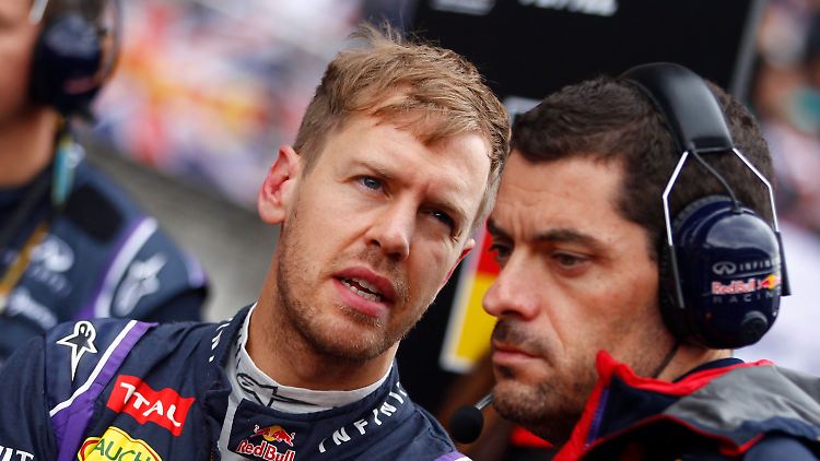 Sebastian Vettel, ernüchtert.