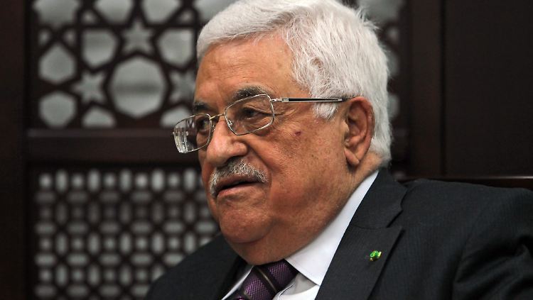 Palästinenserpräsident Abbas. Er solle zwischen einem Pakt mit der Hamas und einem echten Frieden mit Israel wählen, findet Netanjahu.