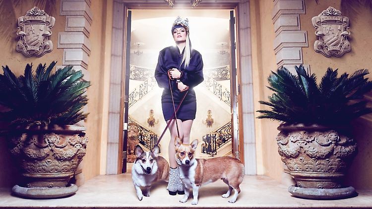 Sie will nur mal eben einkaufen gehen: Lily Allen. 