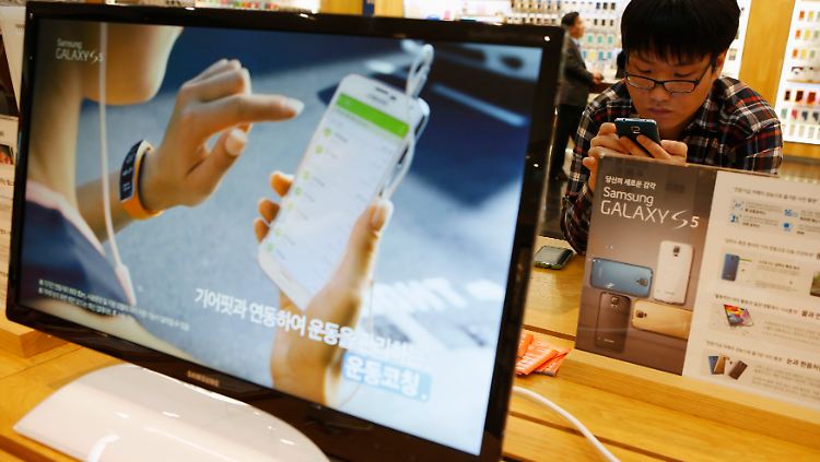 Mobiler Heilsbringer? Samsung setzt auf das neue Galaxy-Modell.
