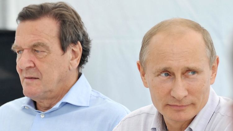 Gute Freunde: Schörder (l.) und Putin im Jahr 2011.