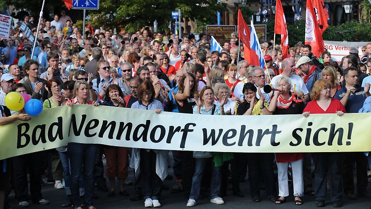 Die Bad Nenndorfer bringen ihre Meinung deutlich zum Ausdruck.