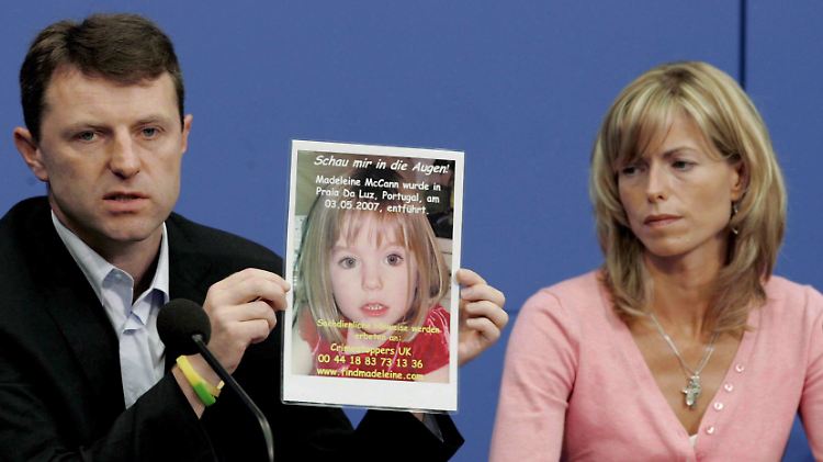 Seit acht Jahren suchen die McCanns aus Großbritannien nach ihrer Tochter Madeleine. Jedem noch so kleinen Hinweis wird nachgegangen.
