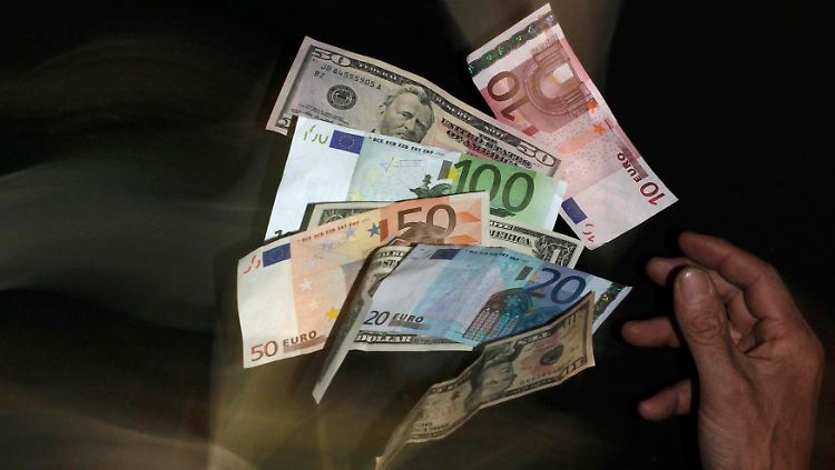 Der Euro hat viel Aufwind.
