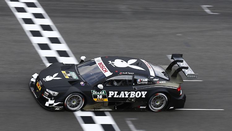 Adrien Tambay kam in der Qualifikation mit seinem Audi am schnellsten über den Hockenheimring.