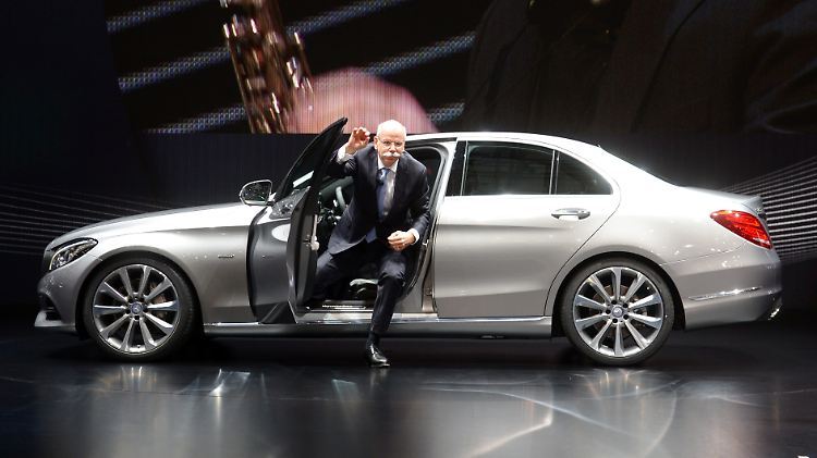 Daimler-Chef Dieter Zetsche bei der Präsentation der neuen Mercedes-Benz C-Klasse Anfang März.