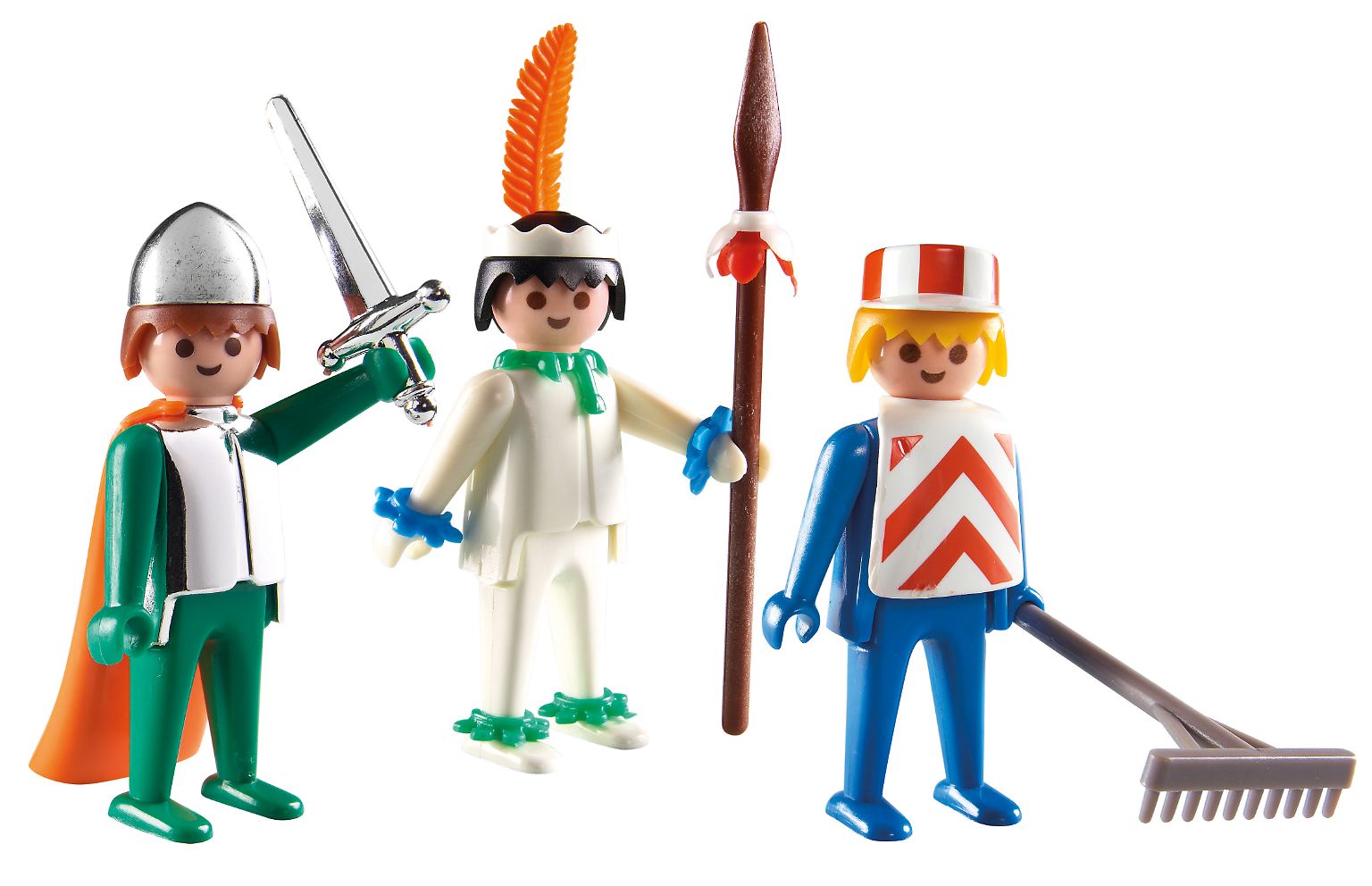 Ein Ritter, ein Indianer und ein Bauarbeiter: Das waren die ersten Playmobil-Figuren überhaupt und der Beginn einer einzigartigen Erfolgsgeschichte, auf die selbst ihr Erfinder nicht vorbereitet war.