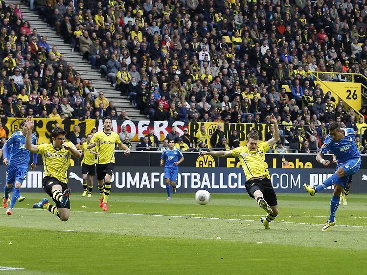 Beim Auswärtsspiel in Dortmund stellte Firmino mit Hoffenheims Führungstor seine Qualitäten unter Beweis.