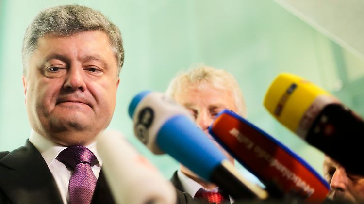 Einer der reichsten Ukrainer: Petro Poroschenko.