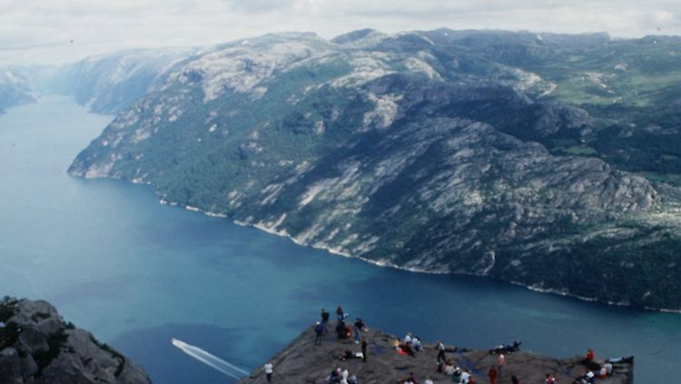Der Lysefjord in Norwegen. Hier wurde die Frauenleiche gefunden.