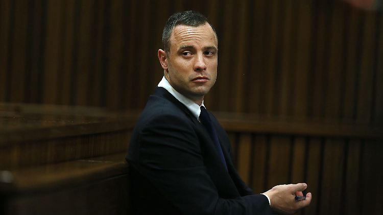 Oscar Pistorius im High Court in Pretoria, Room Ground D.