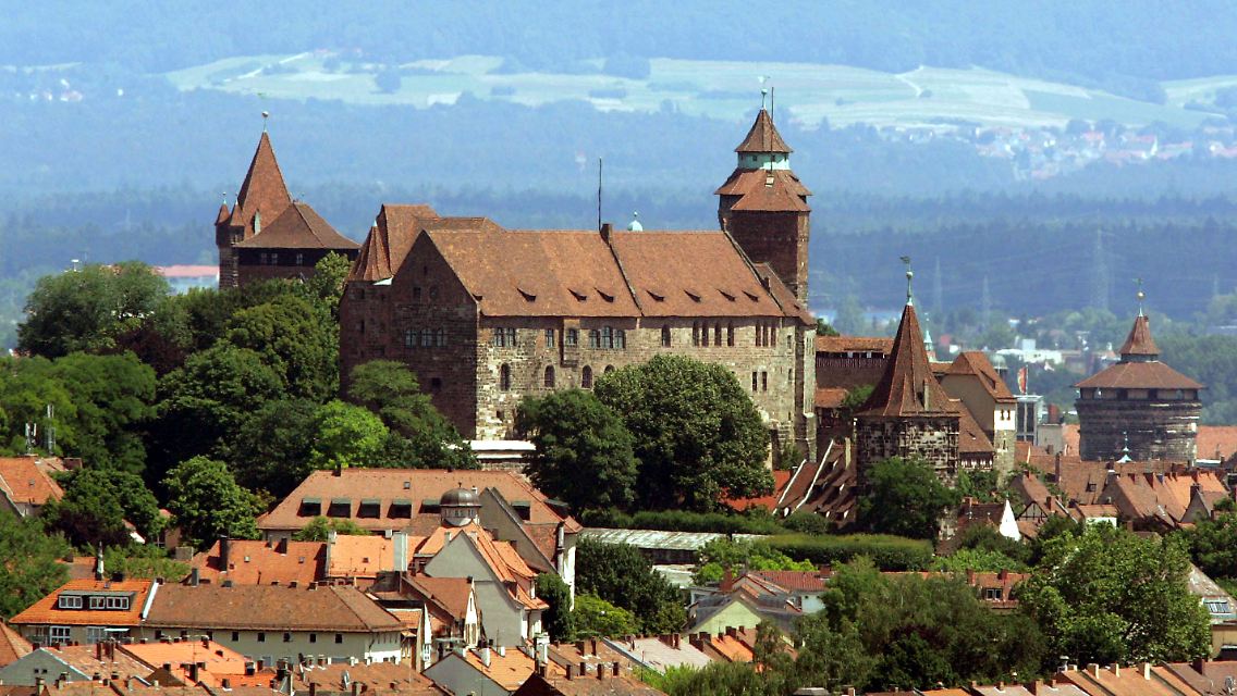 Anziehend: die Burg von Nürnberg.