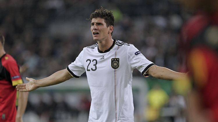 Mario Gomez trug bislang in 59 Spielen das Nationaltrikot.