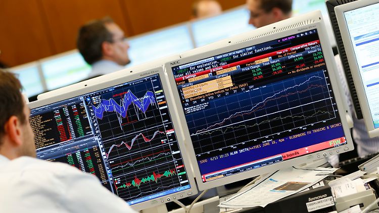 Der Handelsraum der Deutschen Bank in Brüssel: Nur wenige Banken kontrollieren den Devisenhandel.