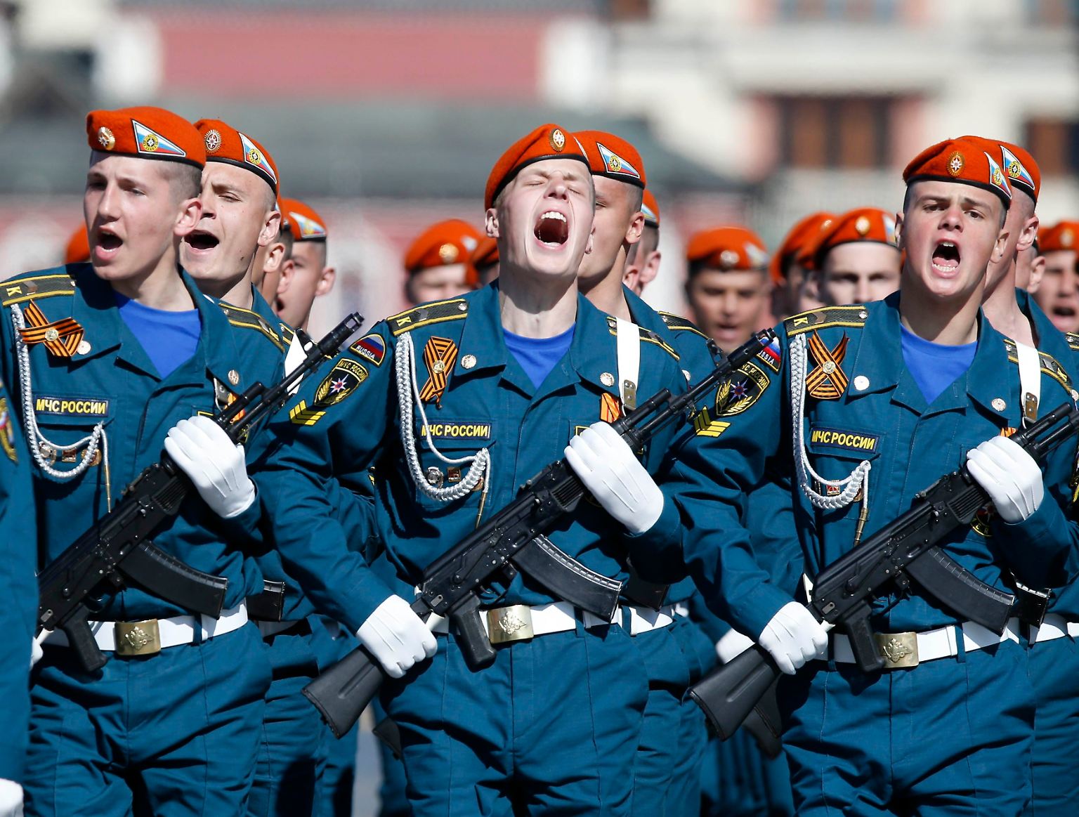 Den Tag des Sieges lässt sich Russland jedes Jahr eine Menge kosten. Zehntausende Soldaten, ...