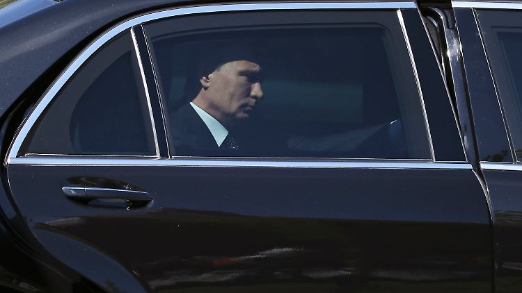 Wladimir Putin, nachdenklich.