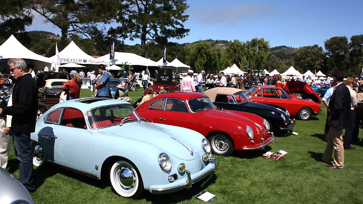 Selbst vor den noblen Veranstaltungen in Pepple Beach macht die Wirtschaftskrise nicht Halt. Die Preise für die verkauften Porsche 356 bleiben unter den Erwartungen. 