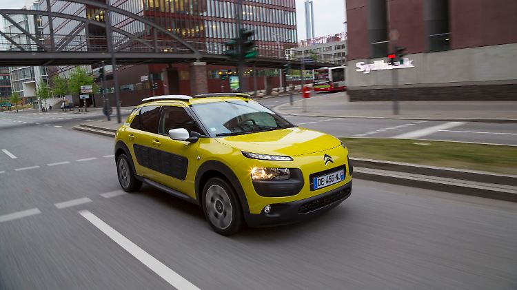 Allein durch seine Airbumps wird der Citroen C4 Picasso zum Hingucker.