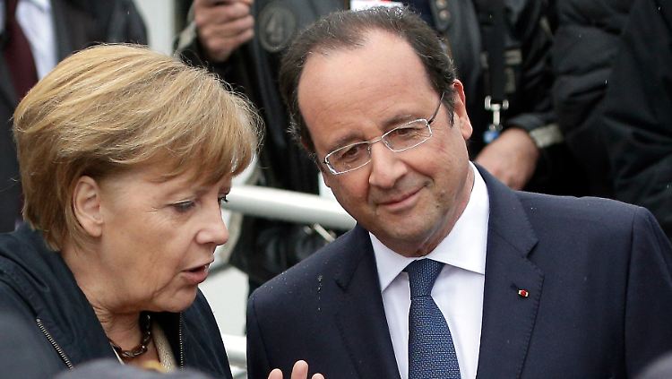 Angela Merkel zeigte François Hollande ihre Heimat. Aber auch ernste Themen kamen zur Sprache.