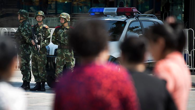 Die Führung in Peking macht die muslimische Minderheit der Uiguren für die Terroranschläge verantwortlich. 